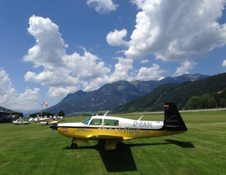 Mooney M20K Aircraft at Timmersdorf LOGT